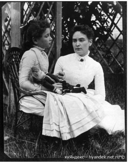 Хелен и Энн Салливан, Кейп Код, 1888 год.