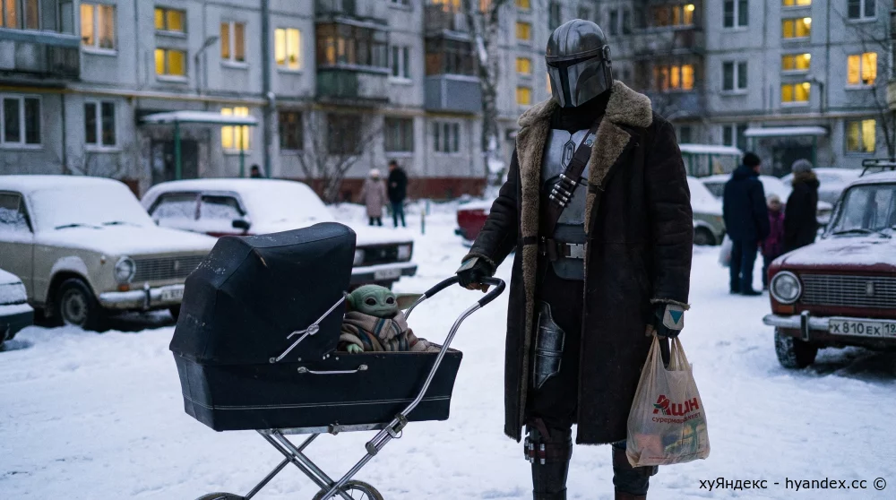 Дин Джарин и Грогу (сериал «Мандалорец»)